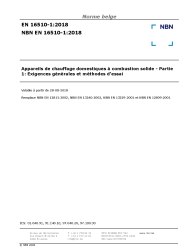 NBN EN 16510-1:2018