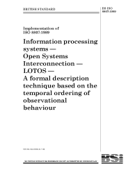 BS ISO 8807:1989