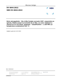 NBN EN 4844:2022