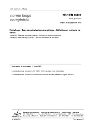 NBN EN 13439:2003