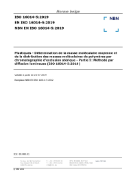 NBN EN ISO 16014-5:2019