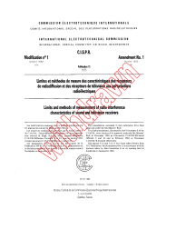 CISPR 13:1975/AMD1:1983