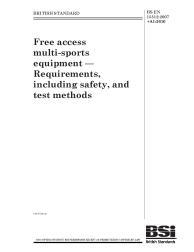 BS EN 15312:2007+A1:2010