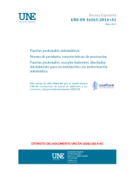 UNE-EN 16361:2014+A1:2017 (R2022)