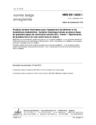 NBN EN 15600-1:2010