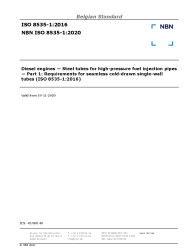 NBN ISO 8535-1:2020