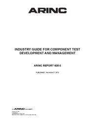 ARINC Report 625-3:2012
