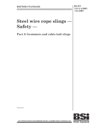 BS EN 13414-3:2003+A1:2008