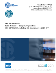 CSA ISO 14780:21 (R2025)