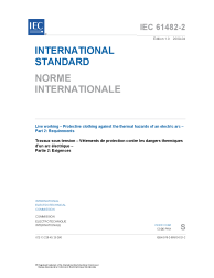 IEC 61482-2:2009