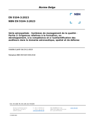 NBN EN 9104-3:2023