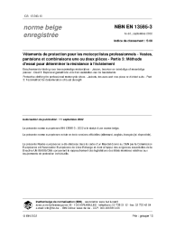 NBN EN 13595-3:2002