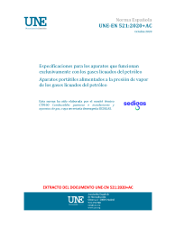 UNE-EN 521:2020+AC:2020
