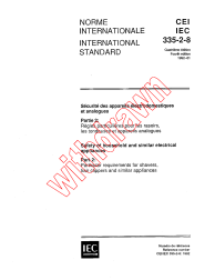 IEC 60335-2-8:1992