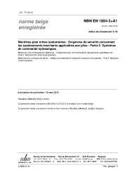 NBN EN 1804-3+A1:2010