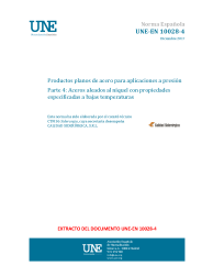UNE-EN 10028-4:2017