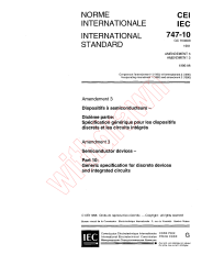 IEC 60747-10:1991/AMD3:1996