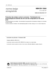 NBN EN 13858:2007