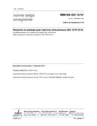 NBN EN ISO 15747:2011