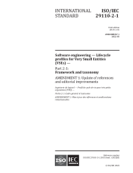 ISO/IEC 29110-2-1:2015/AMD1:2022