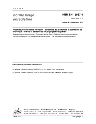 NBN EN 15037-4:2010