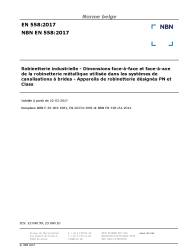 NBN EN 558:2017