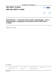 NBN ISO 20077-2:2020