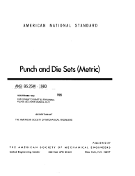 ASME B5.25M-1980 (R1992)