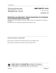 NBN EN 13295:2004