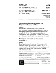 IEC 60807-7:1991