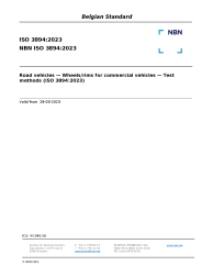 NBN ISO 3894:2023