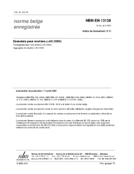 NBN EN 13139:2002