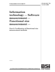 PD ISO/IEC TR 14143-3:2003