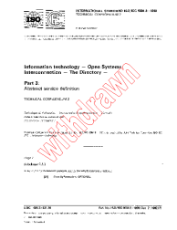 ISO/IEC 9594-3:1990/COR2:1992