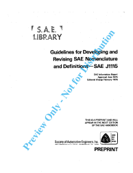 SAE J 1115:1976-02-01