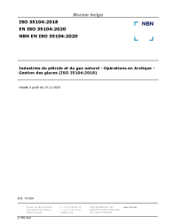 NBN EN ISO 35104:2020