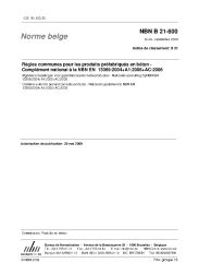 NBN B 21-600:2009