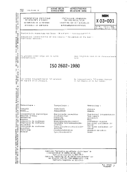 NBN X 03-001:1985