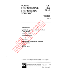 IEC 60371-2:1987/AMD1:1994