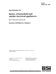 BS EN 60335-2-29:1991