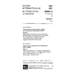 IEC 60807-2:1992/AMD1:1996