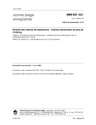 NBN EN 1551:2000