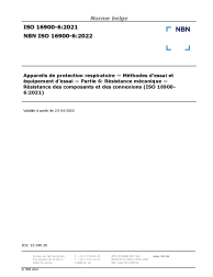 NBN ISO 16900-6:2022
