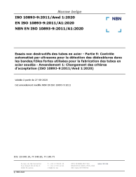 NBN EN ISO 10893-9:2011/A1:2020