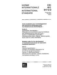 IEC 60917-2-2:1994