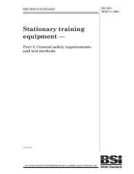 BS ISO 20957-1:2005
