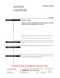 UNE-EN 14768:2005 (R2021)