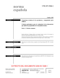 UNE-EN 1946-1:1999