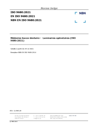 NBN EN ISO 9680:2021