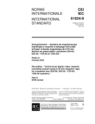 IEC 61834-9:2001